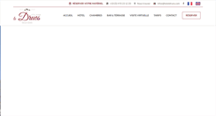 Desktop Screenshot of hoteldruos.com